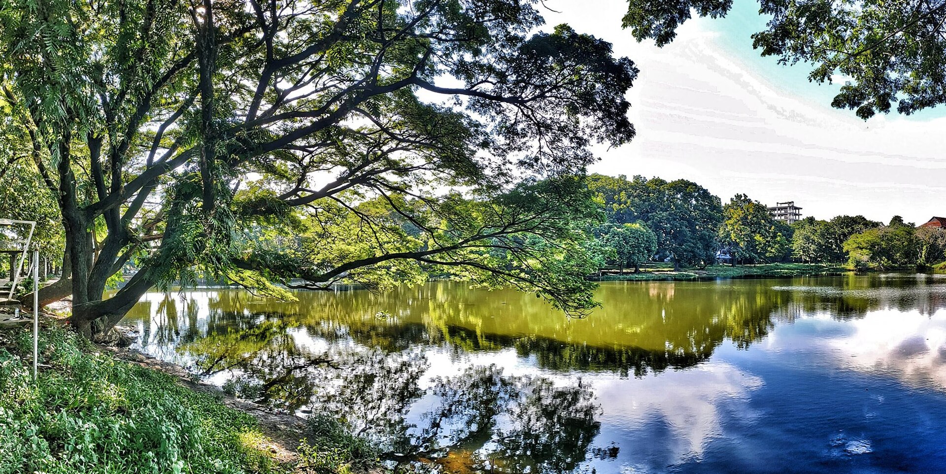 Danau di kampus Universitas Hasanuddin, Tamalanrea