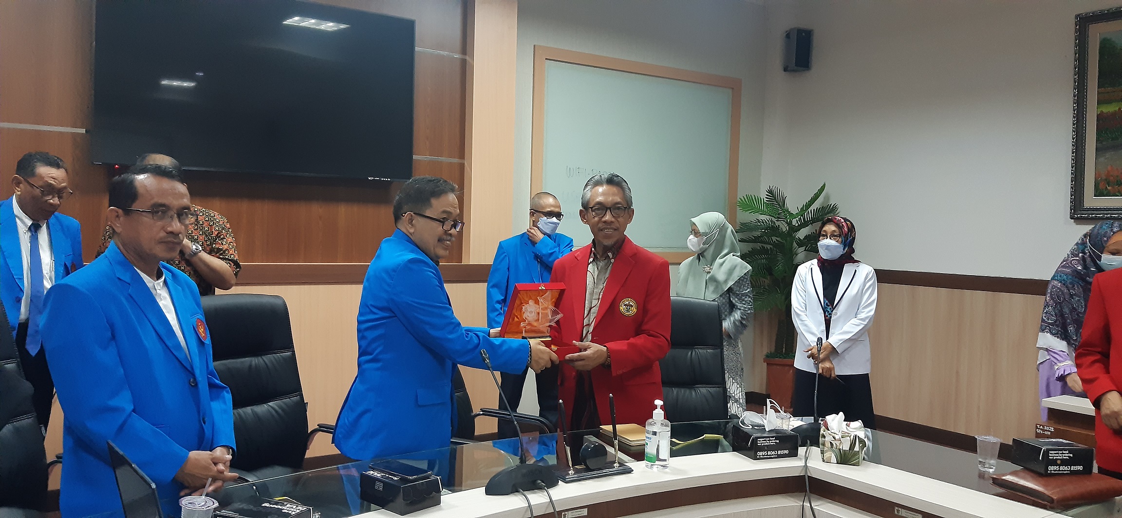 Kunjungan Benchmarking Pascasarjana Universitas Tadulako