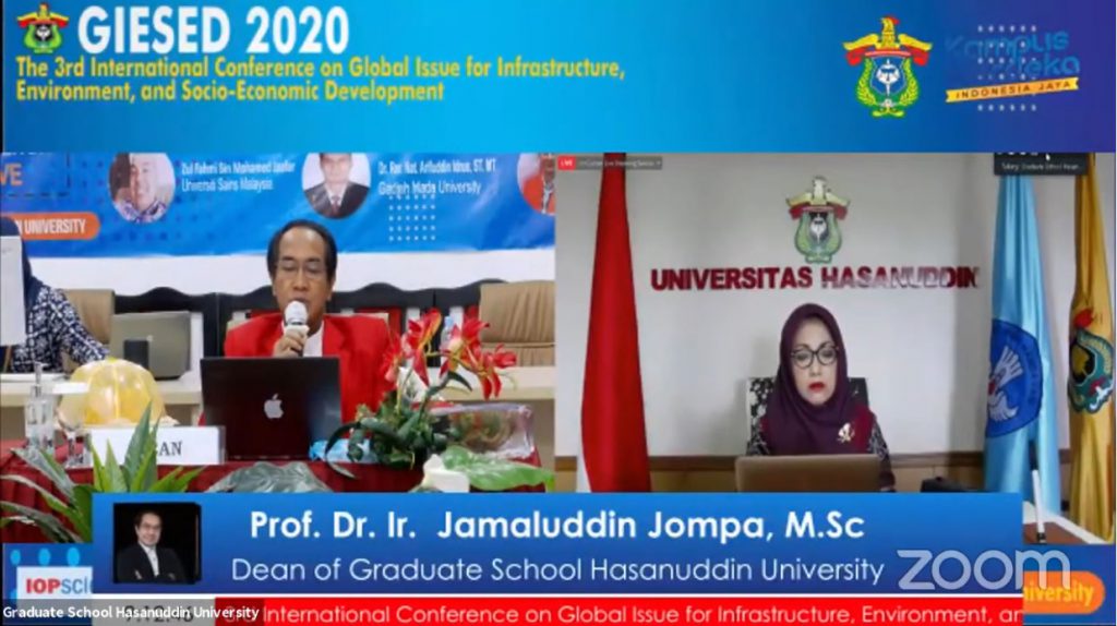 Sekolah Pascasarjana Unhas Gelar Konferensi Internasional GIESED 2020